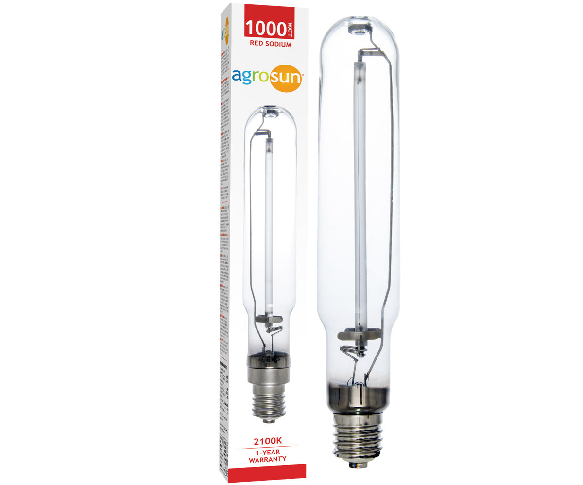 sodium grow light bulb 1000w AgroSun HPS