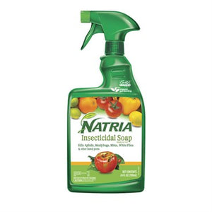 NATRIA® Insecticidal Soap - 24oz - Ready-to-Use - Trigger Spray - OMRI Listed® - Non-Neonic Formula