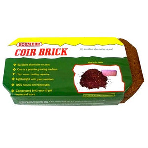 Bosmere® Compressed Coco Fiber Brick - 22oz