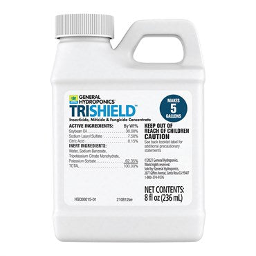 General Hydroponics® TriShield™ Insecticide, Miticide, and Fungicide - 8oz