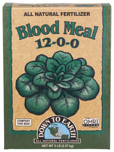 Down To Earth Blood Meal 12 - 0 - 0 5lb