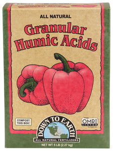 Down To Earth Granular Humic Acids 5lb