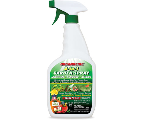 Organocide 3-in-1 Garden Spray RTU 24 oz