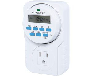 7-Day Grounded Digital Programmable Timer