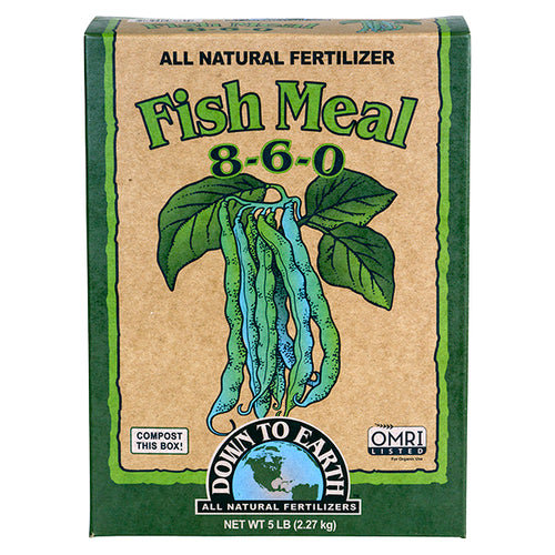Down To Earth Fish Meal 8 - 6 - 0 5lb