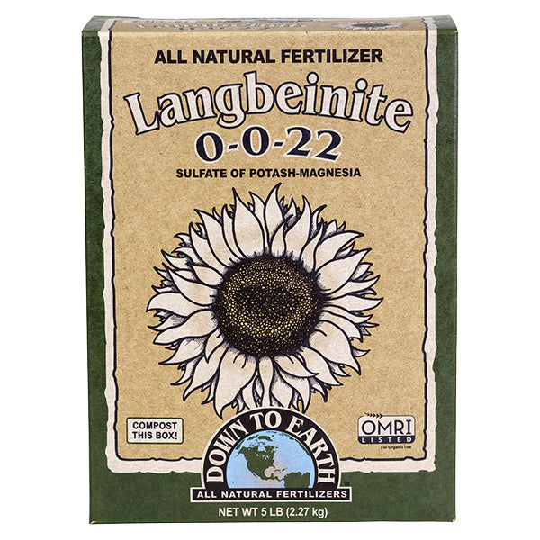 Down To Earth Langbeinite (Sul-Po-Mag) 0-0-22